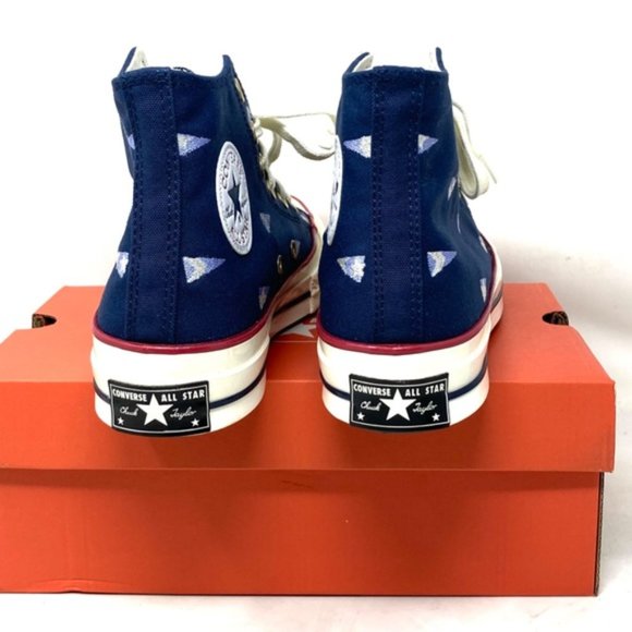 Converse Chuck 70 Shoes For Men Skate Canvas Navy High Top Sneakers A04965C - Picture 7 of 10